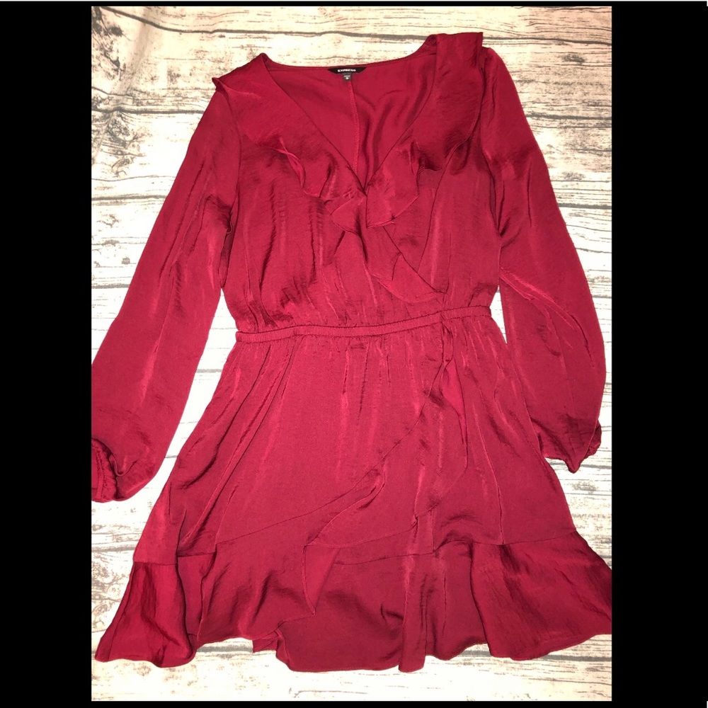 Express silk dress